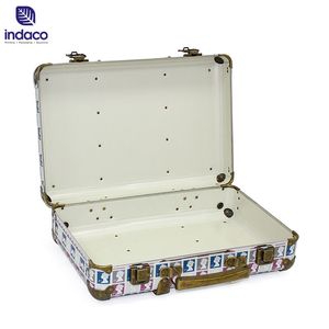 Customizable vintage travel wooden home large clothing <b>storage</b> box luggage stylish and durable luggage - Product Image 6