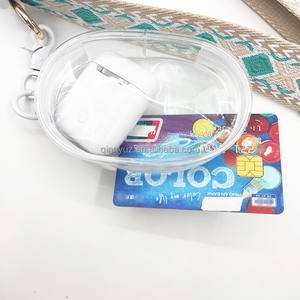 Hot Portable Mobile Phone Lanyard Zipper Bag Correa extraíble hecha de poliéster duradero - Product Image 4