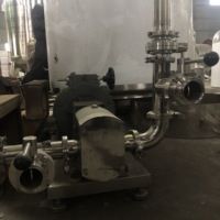 Vente directe d'usine de réservoirs d'émulsification à double agitation en titane, équipement de mélange, pompe à moteur, capacité personnalisée de 10L à 200m3