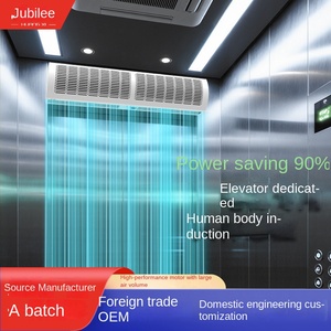 Potente Ventilador de Cortina de Aire para Pasillos de 0.6/0.9 M, Tipo Ascensor, con Motor de Inducción de Cuerpo Humano como Componente Central - Product Image 5