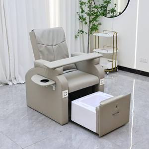 Sillón de Pedicura Eléctrico Ajustable de Lujo para Spa, Silla de Masaje de Pies sin Plomería, Silla de Baño de Pies para Salón de Uñas - Product Image 3