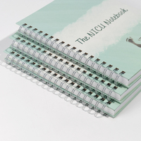 Ensemble cadeau de planificateur de gratitude quotidien A5 personnalisé, agenda, carnet avec reliure spirale