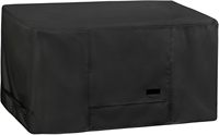 Housse de protection rectangulaire en tissu Oxford imperméable et anti-poussière pour mobilier de jardin, avec cordon de serrage, pour table de brasero et coffre de rangement