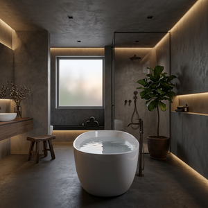Luxury Modern Marble Bathtub with Waterproof Design Elevates Property Value for Indoor Villa Use Smart Investment - Product Image 3