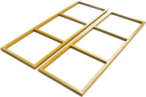 Estante para Botellas de Vino de Techo, Estante de Almacenamiento Suspendido de Hierro y Madera Maciza de 3 Niveles para Bares y Restaurantes - Product Image 2