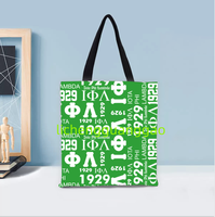 Sac en toile Chi Eta Phi Sorority pour femmes, sac de rangement réutilisable, sac à main de shopping, sac à bandoulière pour voyage, usage quotidien