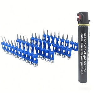 Clavadora de bobina para clavos de cemento recubiertos de plástico de 19 mm, galvanizados en zinc, para puertas y ventanas - Product Image 1