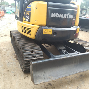 Excavadora de orugas usada original de 6 toneladas, modelos Komatsu PC55MR, PC60, PC56, PC60-7, PC70, PC35, PC55, PC40, en buen estado, a la venta. - Product Image 2