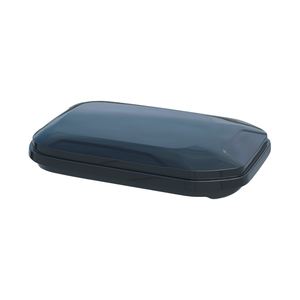 Cajas de Techo Ultrafinas Negras Brillantes de Gran Capacidad Personalizadas OEM, Caja de Techo Universal de Plástico ABS para Equipaje de Automóvil - Product Image 2