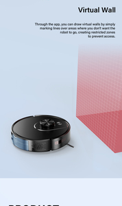 เครื่องดูดฝุ่นหุ่นยนต์รุ่น ZV2G-SH แรงดูดสูง ควบคุมผ่านแอพ WiFi หลบหลีกสิ่งกีดขวางอัตโนมัติ ทำความสะอาดพื้น - Product Image 4