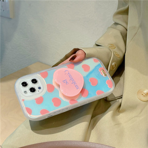 <span class=keywords><strong>Coque</strong></span> magnétique en TPU avec porte-anneau pour <span class=keywords><strong>iPhone</strong></span> <span class=keywords><strong>13</strong></span>, étui de voiture mince avec des points en cœur et à la mode - Product Image 6