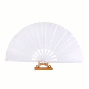 Éventail pliant en bambou de 13 pouces, grand format, pour la danse, avec logo personnalisé imprimé, bruit sonore, peinture par sublimation - Product Image 5