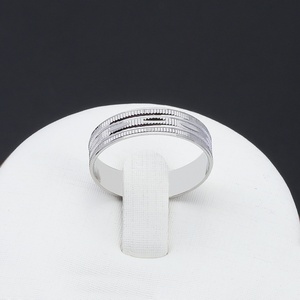 Bague pour femme JXX tendance en cuivre plaqué argent, prix abordable, principalement en laiton - Product Image 6