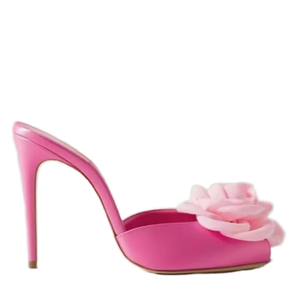 Elegant Sexy Woman Wedding Outdoor Party Shoes Pointed Toe <b>Sandal</b> with Stiletto Heel Buckle Strap PU Summer Collection - Product Image 1