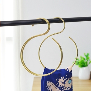 Perchero de Metal dorado y oro rosa para cinturón, gancho colgante para anillo, organizador de armario, accesorios - Product Image 4