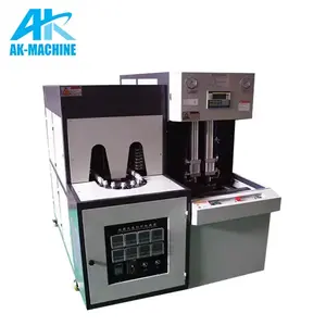 China Manufacturer 2 Cavities PET Blowing Machine Mold Semi Automatic Drink Water Bottle Blow Moulding Machine