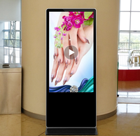 Layar Sentuh Kapasitif Digital Indoor 70 inci dengan OS Android Resolusi 4K untuk Toko Retail, Lift & Pusat Perbelanjaan