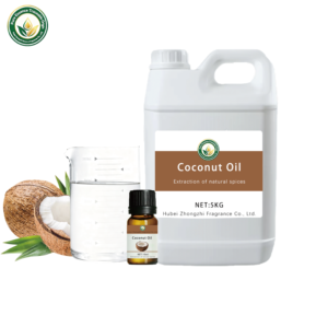 Huile de Coco Liquide 100% Pure Biologique Extra Vierge Pressée à Froid en Gros pour Cuisine, Soins de la Peau et des <span class=keywords><strong>Cheveux</strong></span>, OEM, ODM, Marque Privée, Légère - Product Image 4