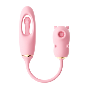3-in-1 <span class=keywords><strong>Love</strong></span> Egg 10-standen zuigende klapperende G-spot vibrator met afstandsbediening, oplaadbaar, waterdicht, seksspeeltje voor volwassenen, unisex - Product Image 1