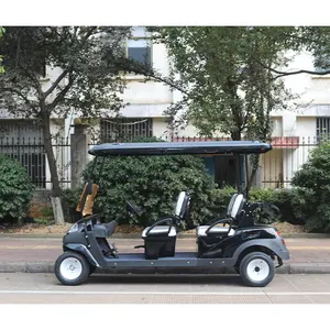 4 Seater Wholesale Golf Cart Factory 4 Person Seater Intelligent Charger Golf Cart Electric Golf Cart Supplier