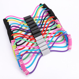 Banda de Resistencia en Forma de Ocho Daojing, Material TPE, para Yoga, Pilates, Ejercicios de Hombros y Espalda, Equipo de Ejercicio para Moldear el Cuerpo - Product Image 1
