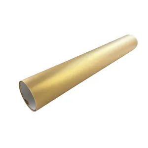 Manufacturer foil gold dtf pet film heat transfer dtf film roll gold for powder shaking machine printing heat press for textile