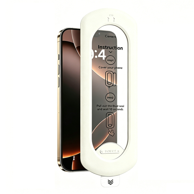Clear Screen Protector for iPhone 18 17 16 15 13 12 11 Pro Max Dust Free Applicator Fast Delivery Stock Service