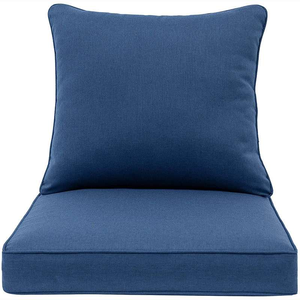 Coussins de canapé et de fauteuil d'extérieur imperméables et résistants à la décoloration avec housse amovible - Product Image 4