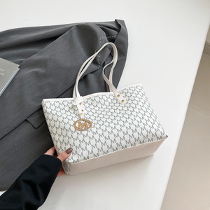 Bolsos de Cuero Genuino de Lujo para Mujer, Bolso de Mano Portátil con Cremallera y Bordado, Bolsos de Diseñador para Mujer de Gran Capacidad, Bolso de Moda - Product Image 6