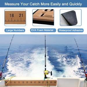 Custom Folding Eva Foam Fishing Mess lineal mit 3M Kleber ücken für River Lake und Stream Fishing Bulk Packaged - Product Image 5