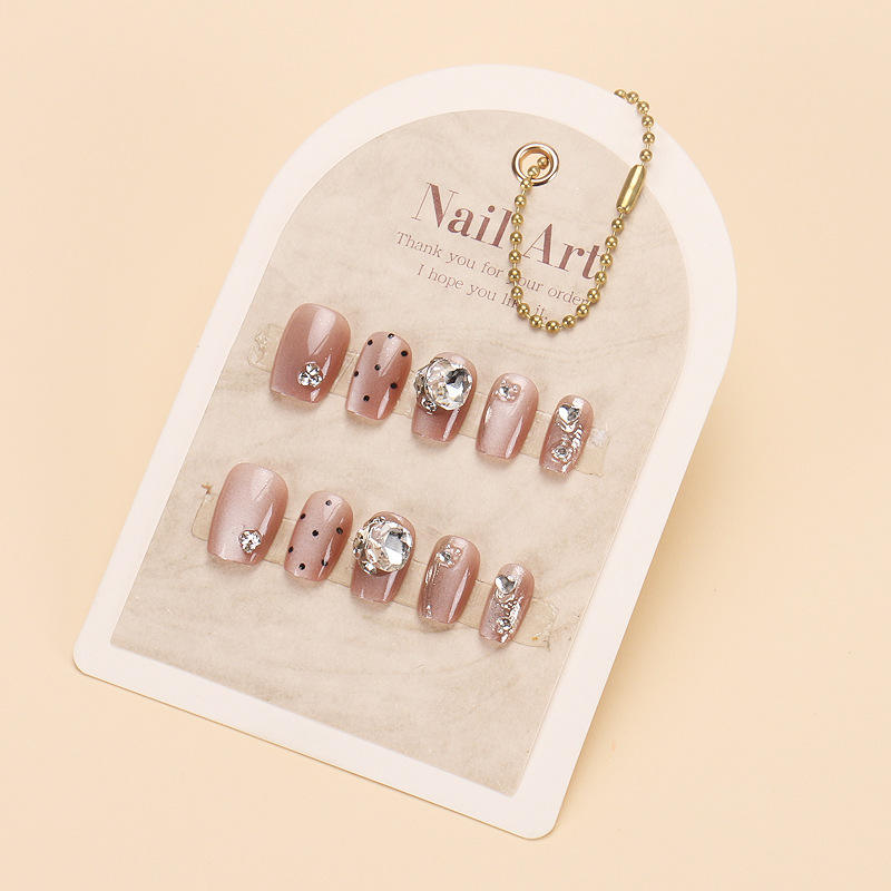 เล็บทำมือ1640กล่องขนาด10ชิ้น