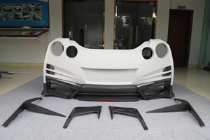 ชุดคาร์บอนไฟเบอร์ครึ่งซีกขนาดกว้าง<span class=keywords><strong>2024</strong></span> P สำหรับ R35 <span class=keywords><strong>GTR</strong></span> กันชนข้างกระโปรงข้าง - Product Image 4
