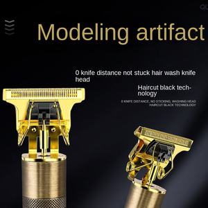 Tondeuse à <span class=keywords><strong>cheveux</strong></span> en métal T9 Tondeuse électrique Tête d'huile Sculpture Poussoir électrique Tête de bouddha Dragon Tondeuse à <span class=keywords><strong>cheveux</strong></span> Tondeuse <span class=keywords><strong>chauve</strong></span> - Product Image 4