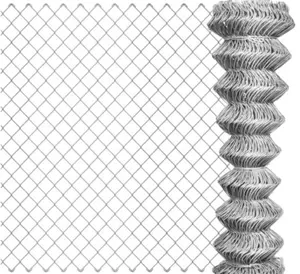 Tempory Galvanized Chain Link Fence /2.5mm 60x60mm Galvanized Chain Link Fence