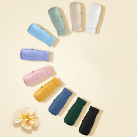 Parapluie de voyage mini pliable 5 volets pour femme, coupe-vent, écologique, format de poche, avec logo personnalisé et étui zippé