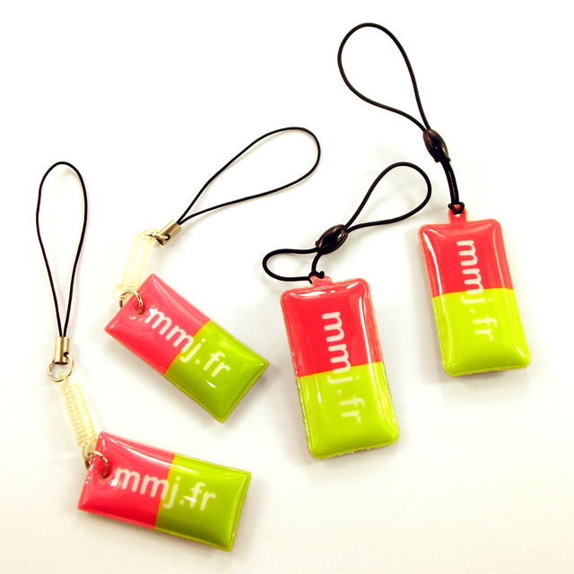 Custom PVC Mobile Phone Charm Strap Pendant