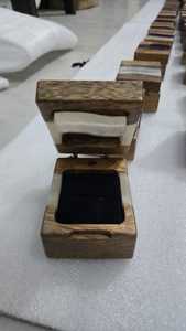 Custom Wooden <b>Ring</b> <b>Box</b> Walnut Wedding <b>Ring</b> <b>Box</b> Engraved Jewelry Gift <b>Box</b> for <b>Proposal</b> Engagement Rustic Keepsake Holder - Product Image 2