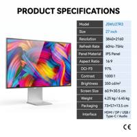 Monitor Profesional IPS UHD 4K de 27 Pulgadas |   OEM/ODM |   Marca Privada