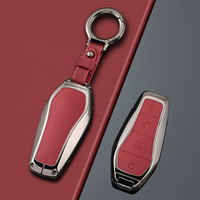 Housse de protection pour clé de voiture en alliage de zinc pour BYD Atto 3 Han Dolphin Song Pro Tang Qin Plus Max Yuan, avec porte-clés