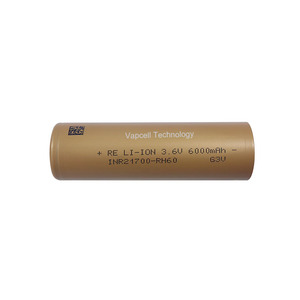 Batería Reliance 21700 RH60 <span class=keywords><strong>de</strong></span> Alta Capacidad, 21700 6000mAh 3.6V 20A, Resistencia Interna 4mΩ, Celda 21700 para Paquetes <span class=keywords><strong>de</strong></span> Baterías <span class=keywords><strong>de</strong></span> Herramientas Eléctricas - Product Image 5