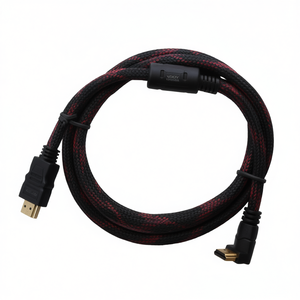 สาย HDMI ความเร็วสูง 19 พิน แบบ M/M งอ 90 องศา ยาว 1.5 เมตร สำหรับเชื่อมต่อเสียงและวิดีโอ - Product Image 1