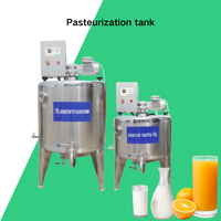 Pasteurisateur économique pour produits laitiers, yaourt, confiture, boissons, lait, cuve de pasteurisation en acier inoxydable 150L, machine de pasteurisation