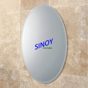 Modern Fashion Frameless <b>Silver</b> Bathroom <b>Mirror</b> Wall <b>Mirror</b> - Product Image 4