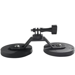 Support universel en alliage d'aluminium et silicone avec double ventouse puissante pour accessoires de microphone d'extension de caméra - Product Image 2