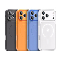 Étui de téléphone portable magnétique transparent antichoc Lichicase pour Realme 14X V60 Pro C85 Pro, coque arrière anti-jaunissement