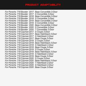 Lame de pare-choc avant en Fiber de carbone pour Porsche <span class=keywords><strong>718</strong></span> Boxster Cayman 2016 - <span class=keywords><strong>2018</strong></span> - Product Image 6