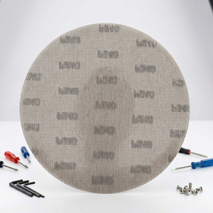 Disco de Lijado Abrasivo Net P120-<span class=keywords><strong>400</strong></span>, Papel de <span class=keywords><strong>Lija</strong></span> para Masilla y Pintura, Suministro de Fábrica - Product Image 4