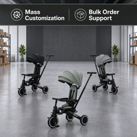 Fournisseur Professionnel – Alternative Durable au Poussette Bébé Modulaire 8-en-1 et Tricycle Enfant AVEC Cadre en Aluminium Recyclé EN71 ASTM F963