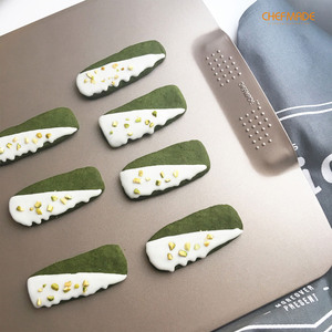 Plaque à pâtisserie en acier au carbone antiadhésive, petite plaque à biscuits, plateau <span class=keywords><strong>de</strong></span> <span class=keywords><strong>cuisson</strong></span> plat sans bordure, utilisable au <span class=keywords><strong>four</strong></span> - Product Image 4