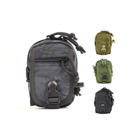 Riñonera de nailon de alta calidad, bolsa de accesorios tácticos multicamuflaje ligeros para caza, senderismo, sistema de almacenamiento Molle